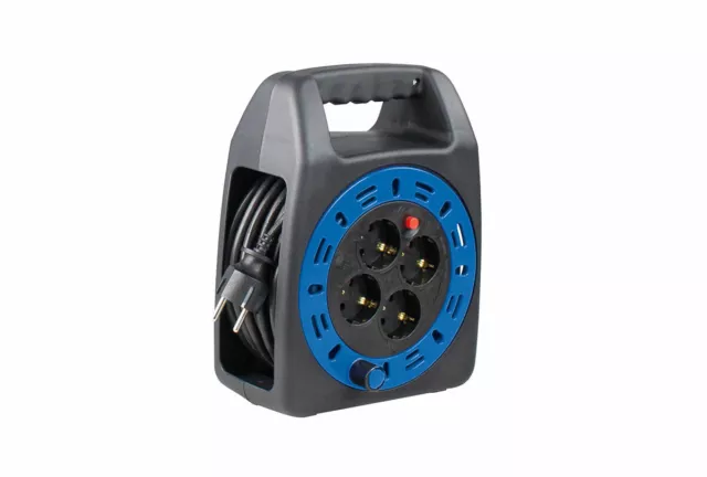 Comme - Schwabe 16410 Boîte de Compacte, Tambour pour Câble, 10 M H05VV-F 3G1,5