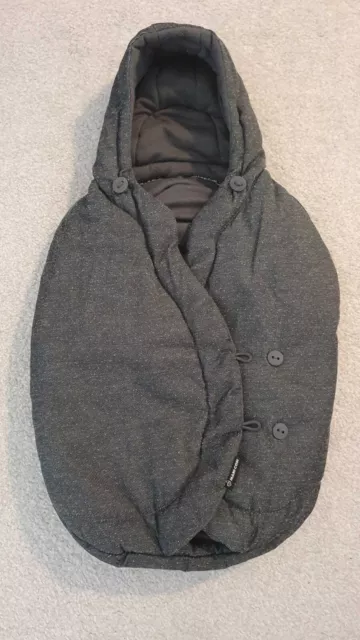 Maxi cosi pebble footmuff sparkling store grey