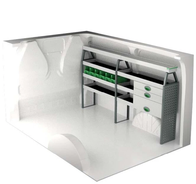 FORD CUSTOM TRANSIT Metal / Steel Van Racking £2,195.00 PicClick UK