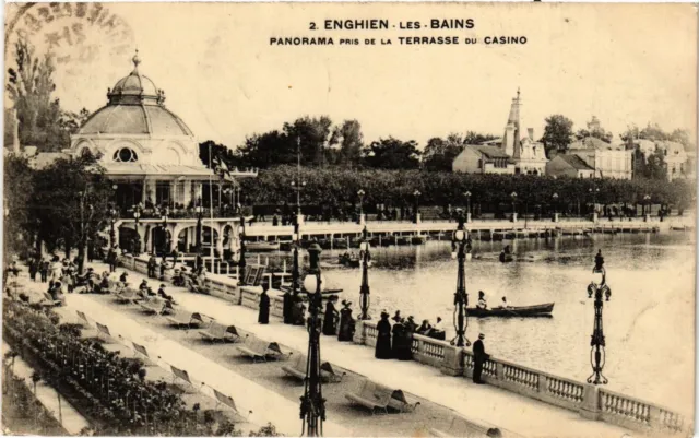 CPA Enghien-les-Bains -Panorama pris de la Terrasse du Casino (290704)