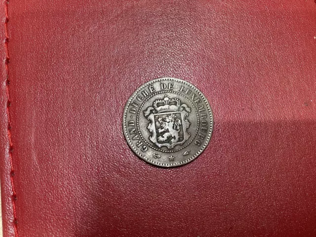 Grand Duche De Luxembourg 1860 A 5 centimes Coin William 111