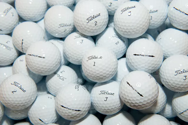 2 Dozen Titleist Pro V1 MINT / NEAR MINT Grade Refinished Golf Balls