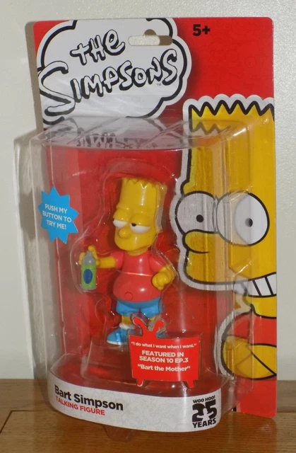 THE SIMPSONS TALKING Figure - Bart Simpson Replacement batteries Needed ...