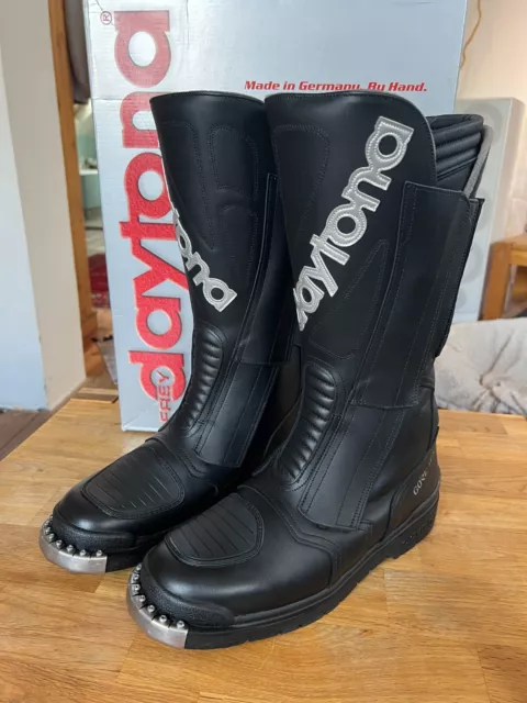 Daytona TRANS OPEN GTX Motorradstiefel , Neu , ungetragen , Gr. 42