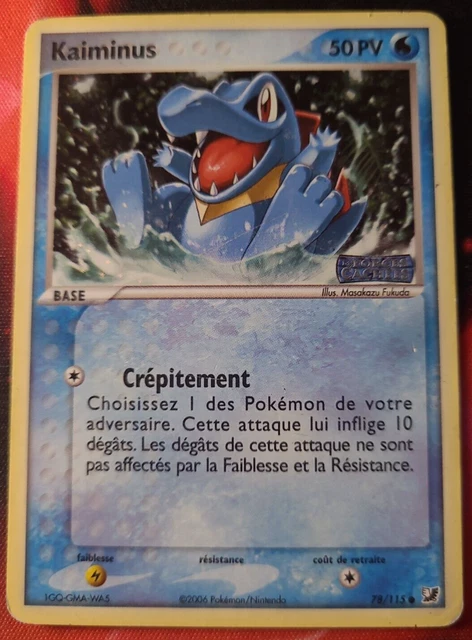 Pokemon - KaiminusHolo Reverse 78/115 - Ex Forces Cachées - Français Fr