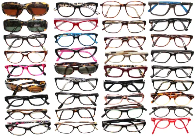 Vintage Lot Of 36 Polo Ralph Lauren Burberry Mark Jacobs Sunglasses Eyeglasses