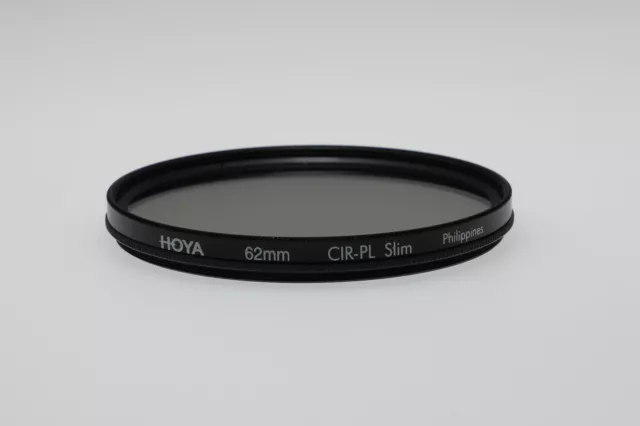 Hoya 62mm circular polarising filter  - slim frame *UK Seller*