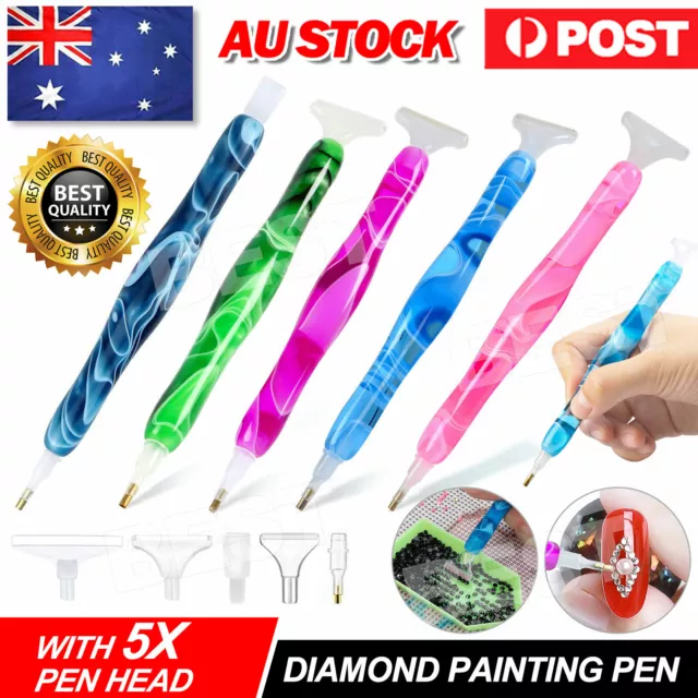 5D Resin Diamond Painting Pen Pens Cross Stitch DIY Resin Point Drill Craft Art