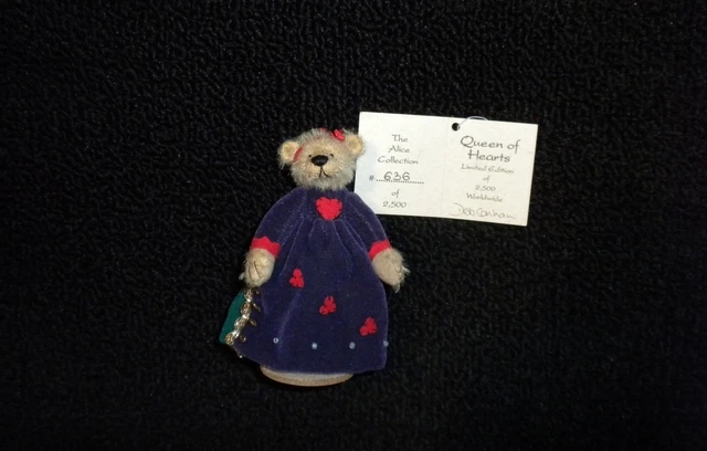 Ours Miniature TWEEDLE DUM – Deb Canham – Édition Limitée N°961/2500 – Neuf En Boîte