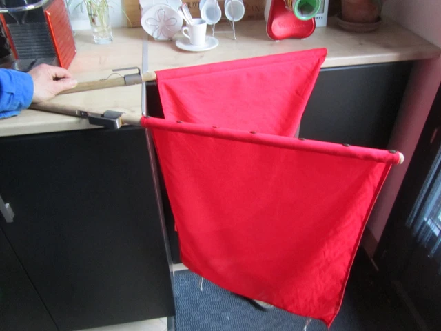 Drapeaux Avertisseur Sécurité Lot De 2 Drapeaux D'avertissement Rouges De 32 X 32 Cm Avec Bandes Orange Haute Visibilité