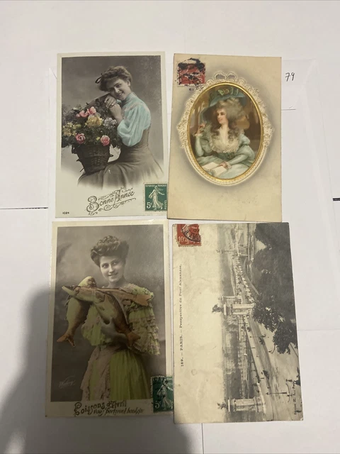 Collection 80 Cartes Postales Anciennes Allemagne (1905-1945) - Album Original - Occasion