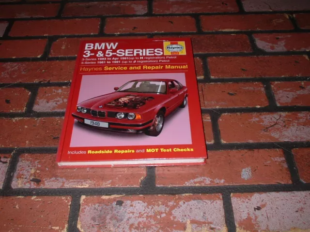 Brand New Haynes Manual For Bmw 3 Series And 5 Series. 1981 To 1991. Petrol.