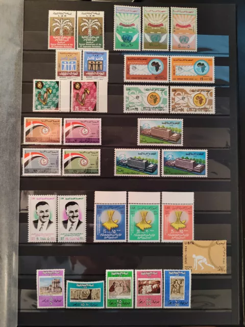 H42/ Libyen - LAR - Sammlung Sets - 1970 1971 1972