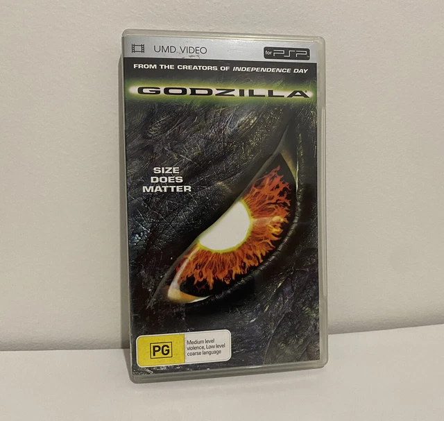 RARE Godzilla UMD Movie Sony PlayStation Portable PSP Handheld