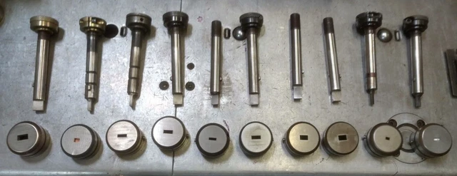 Rectangle Punch and Die for Strippit 1-1/4" Station 5/8" Body