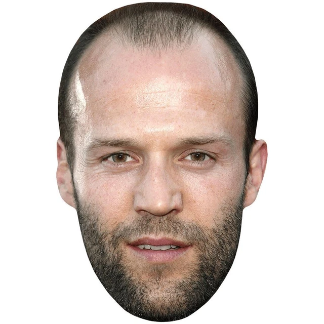 Masque De Célébrité Jason Statham (avec Lunettes) - Multicolore - Celebrity-Cutouts - Neuf
