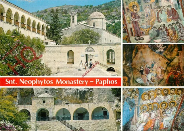 Picture Postcard_ Cyprus, Paphos, Saint Neophytos Monastery (Multiview)