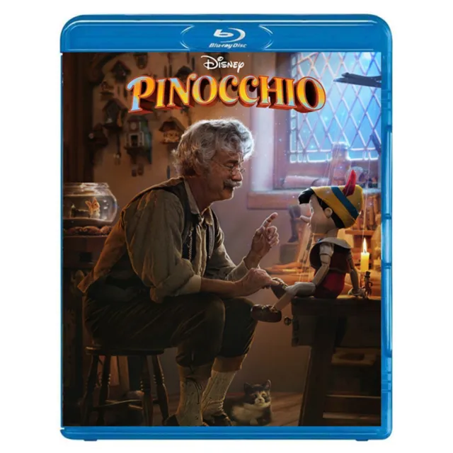 Pinocchio 2022 (Blu-ray) DVD Movie Free shipping