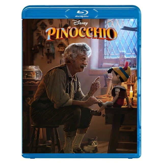 Pinocchio 2022 (Blu-ray) DVD Movie Free shipping
