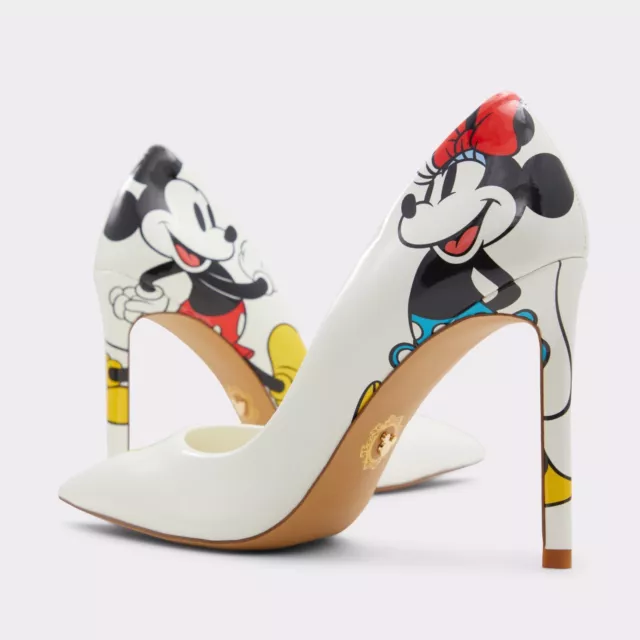 DISNEY X ALDO Stiletto Pump Minnie Mickey White 5 6 6.5 7 7.5 8 8.5 9 10 Nib 84.70 PicClick UK