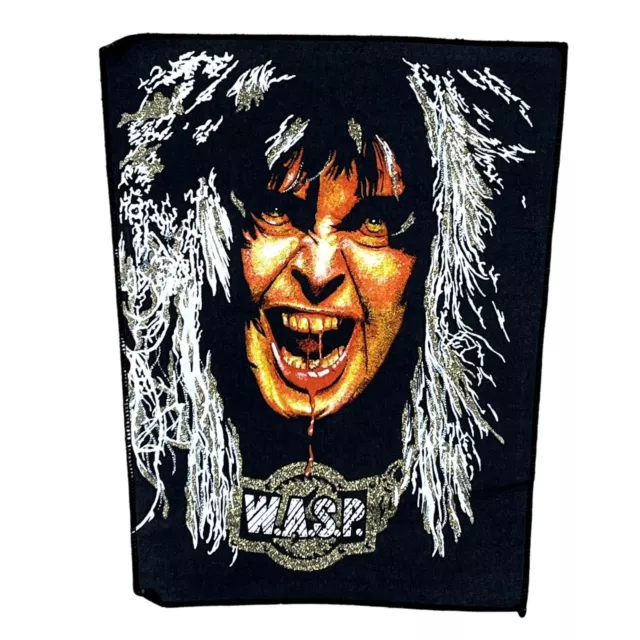 VTG 80s Metal W.A.S.P Patch