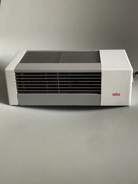 Rare Vintage Fan Termoventilatore BRAUN Type H2  Design Dieter Rams 1964