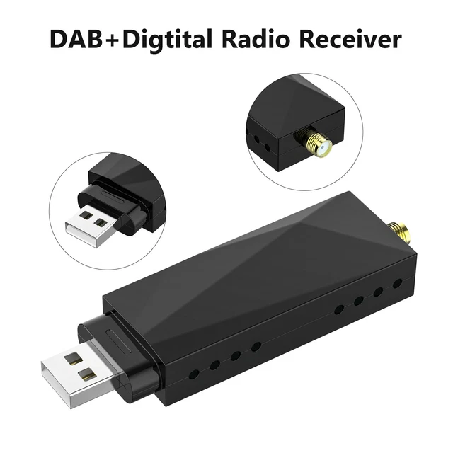DAB+ Auto Radio Adapter Voor Android – USB-antenne Met Digitale Tuner, Kristalhelder Ontvangst Onderweg 3 miniatura