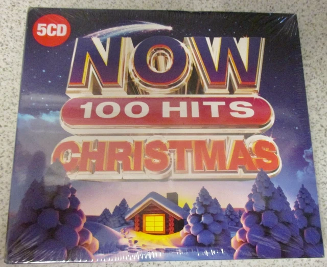 NOW 100 HITS Christmas 5 Cd's New / Sealed £4.99 PicClick UK
