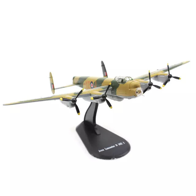 1:144 15.5cm Lancaster MK1 Bomber 617 Bomber Squadron Aircraft Fighter Model