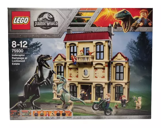 LEGO® 75930 Indoraptor-Verwüstung des Lockwood Anwesens Jurassic World NEU OVP