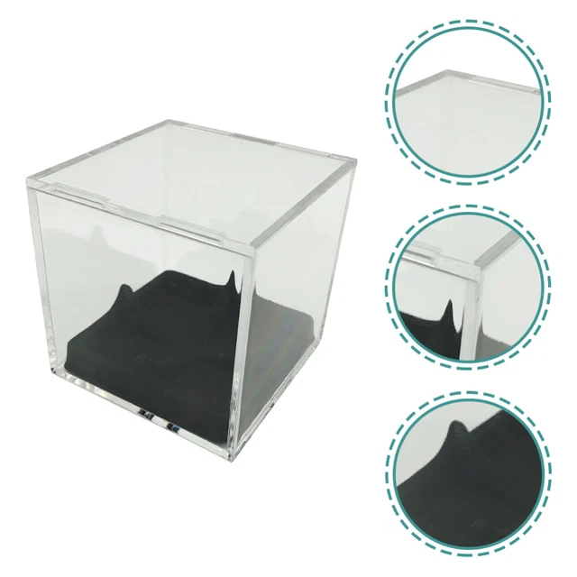 Baseball Display Cube Clear Shoe Case Boxing Gloves Display Box