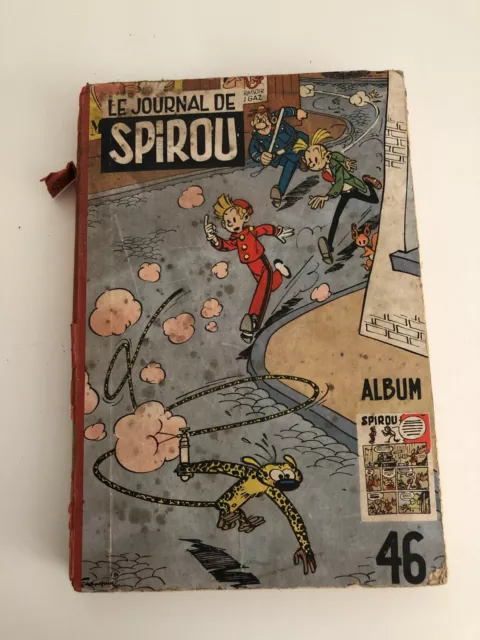 Sep28-----  1953 ---   Le Journal De  SPIROU MAGAZINE  Album N° 46