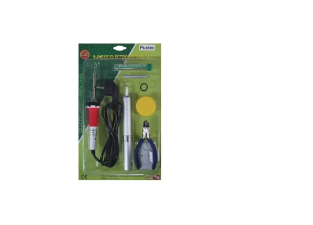 ZD-920C Electronic Tool Kit inc. Soldering Iron, Desoldering Pump, Solder tip