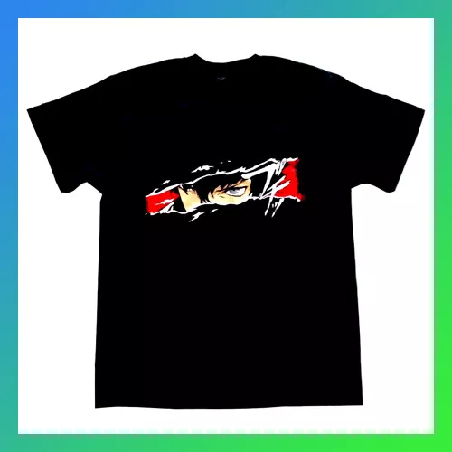PERSONA 5 LICENSED T-SHIRT 100% Official LARGE Size ATLUS Anime Expo ...