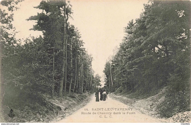 95 - SAINT LEU TAVERNY - S07987 - Route de Chauvry dans la For�t - L14