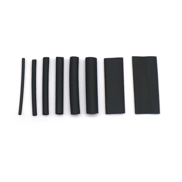 Assortimento di tubi termoretraibili in poliolefine 625 pz per riparazioni elett