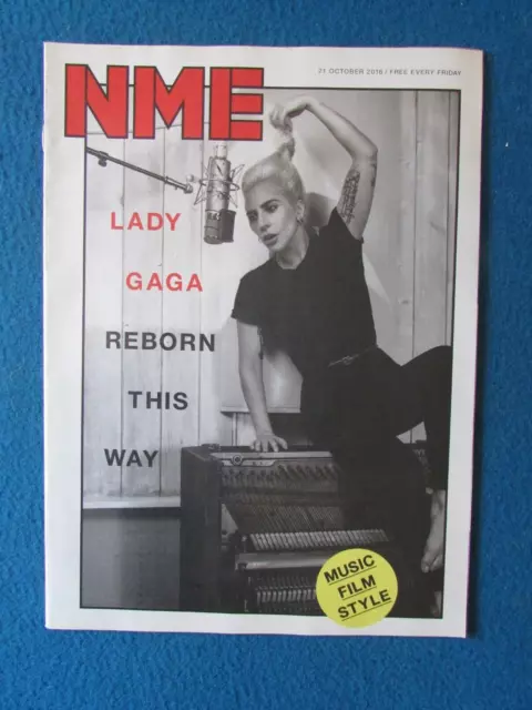 NME Magazine October 2016 LADY GAGA KORN SWET SHOP BOYS NEW MUSICAL EXPRESS