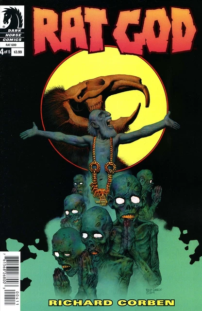 Rat God #4 VF; Dark Horse | Richard Corben Penultimate Issue - we combine shippi