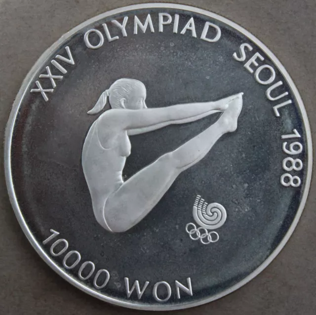 Korea South 10000 Won 1988 Silver