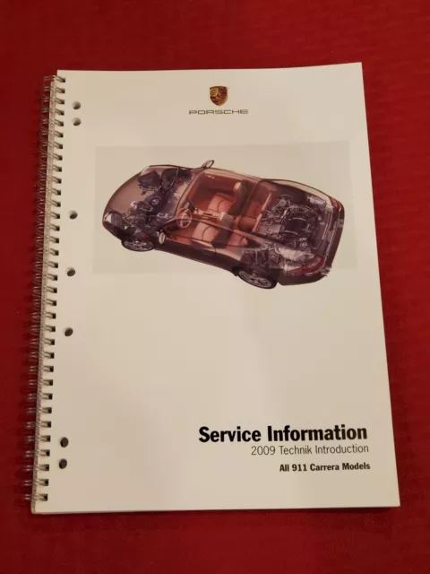 2009 Porsche 911 Carrera 997.2 Service Information Technik Training Manual