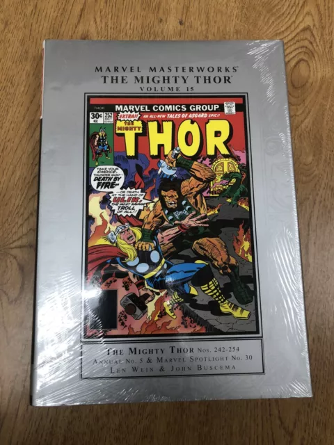 Marvel Masterworks Mighty Thor Volume 15 (Hardcover, Sealed)