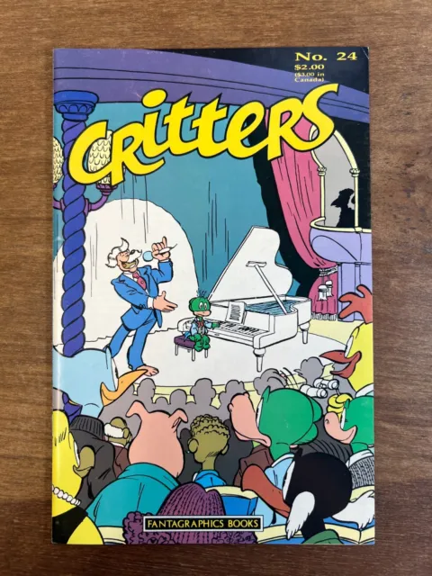 Critters No. 24  May 1988 Fantagraphics Books First Print February 1988