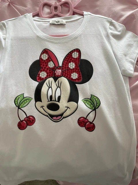 Set top e leggings per bambina Minnie Mouse Monnalisa età 10