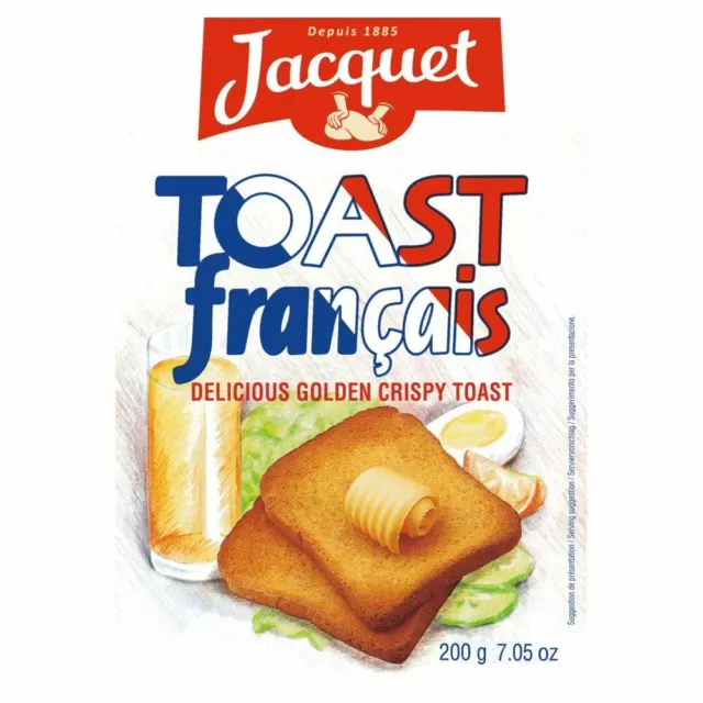 Jacquet Toast Francais - 200g