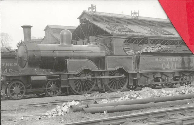 SOUTHERN RAILWAY - D15 Class 4-4-0 - No.0471 - Vintage Image - # L2540 ...