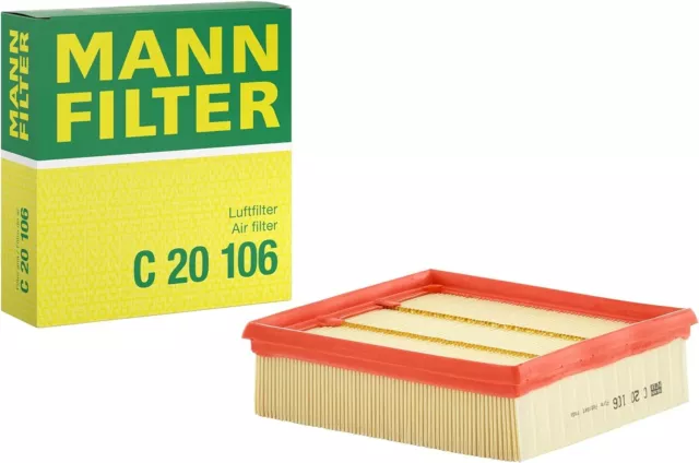 MANN FILTER C 20 106 LUFTFILTER - FÜR OPEL, VAUXHALL Corsa D