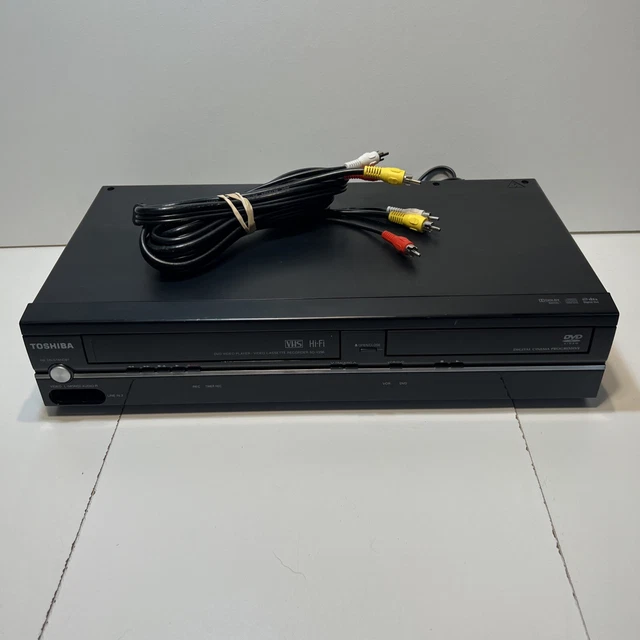 TOSHIBA SDV296KTU DVD VCR VHS Combo Player VHS Recorder No Remote
