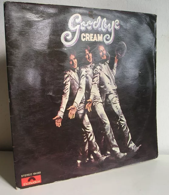 Cream Goodbye LP 1st Germany press LAMINATED GATEFOLD COVER 2