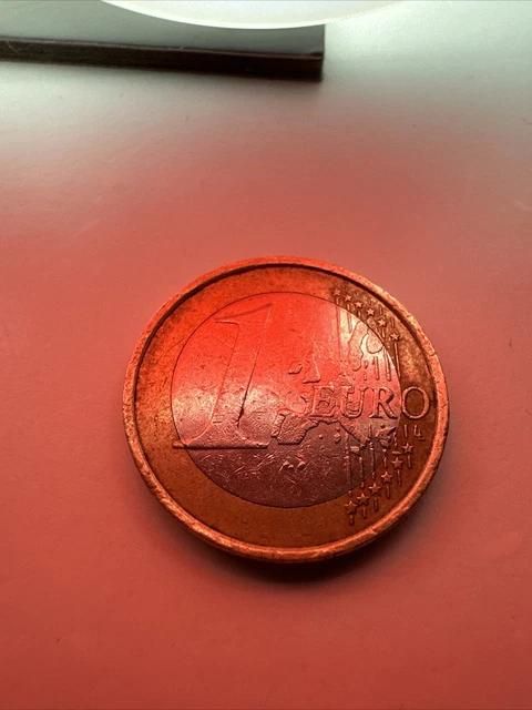 pièce de 1 euro rare 2002 Aigle J