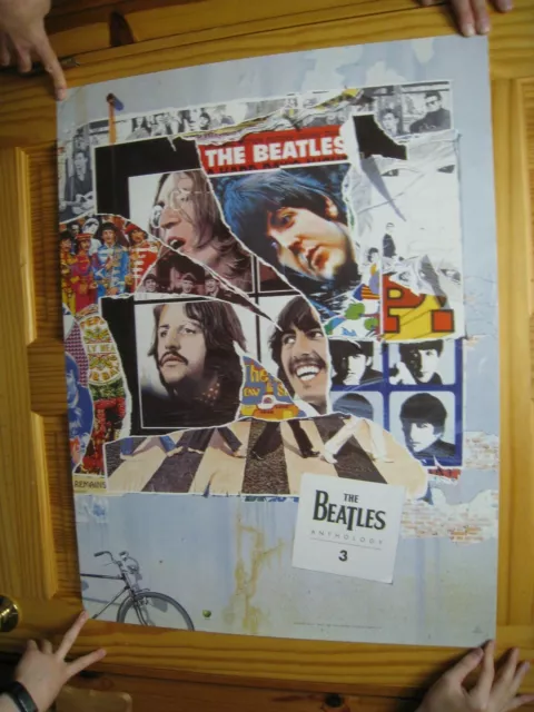 The Beatles Poster Antologia 3 Fascia Album Collage John Lennon George Harrison